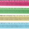 Colored Ruler 20 cm