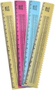 Colored Ruler 30 cm
