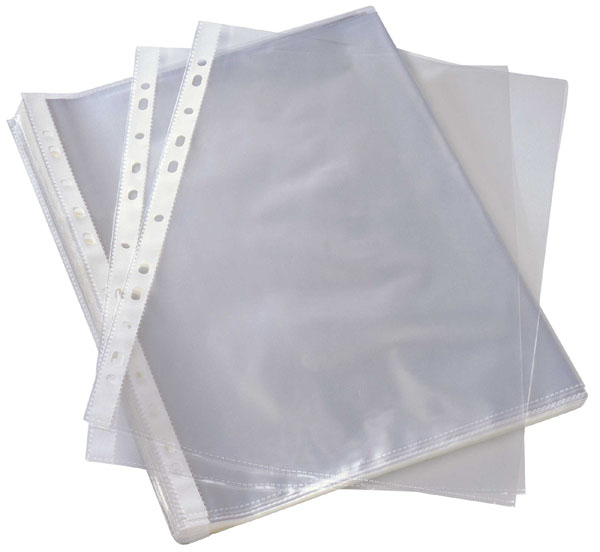 50 Transparent Files U-Shape - 50/70 Micron