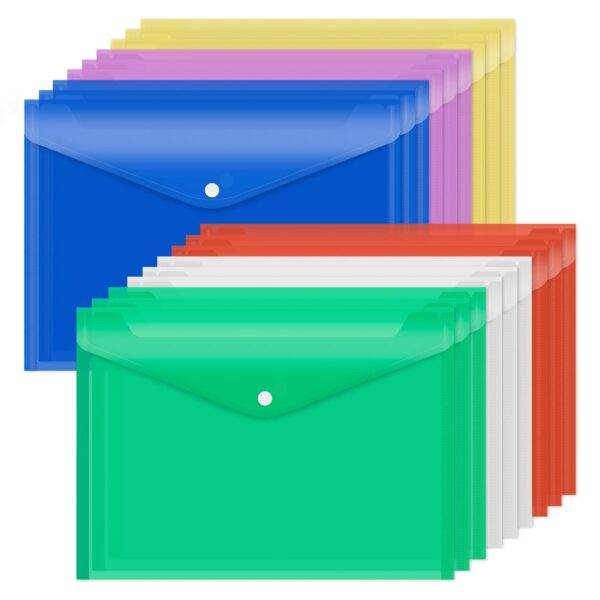 Envelope Paper Folder - Assorted Colors