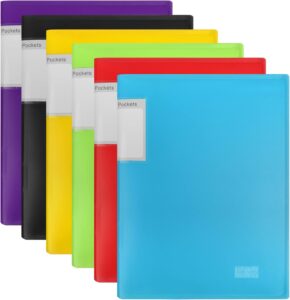 Display Book - 80 Files - All Colors