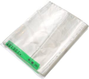 100 Transparent Files U-Shape - 50/70 Micron