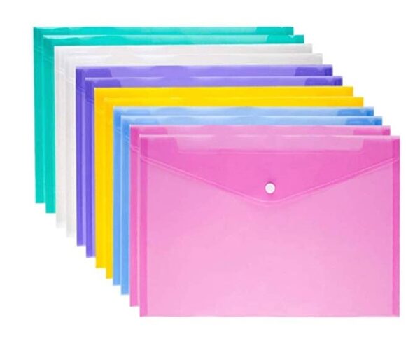Envelope Paper Folder - Assorted Colors