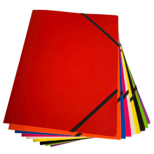 Paper Elastic Folder - Assorted Colors