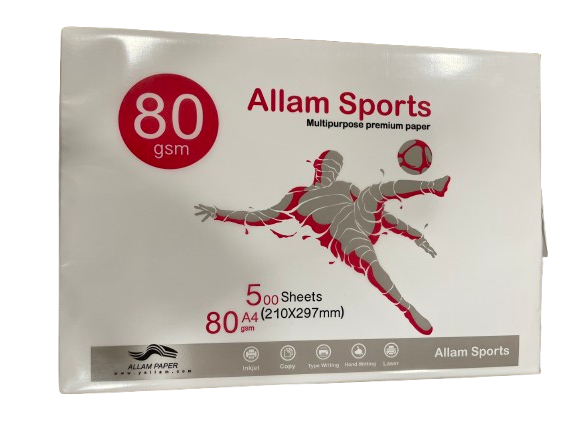 Printing Papers - 500 Sheets - Allam Sport - 80 gm