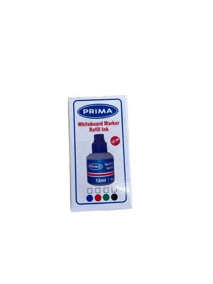 Whiteboard Marker Refill Ink Bottle - 12ml - Different Colors