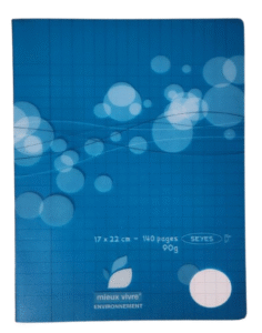 Seyes Notebook - Size 17x22 cm - 140p - 90g  - Assorted Colors