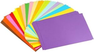 Canson Colored Papers - Size A4- Pack of 12