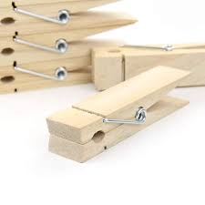 Wooden Crafting Paper Pins