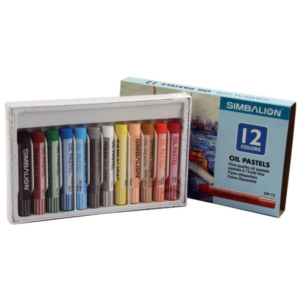 Oil Pastel colors - 12 Colors