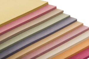 Canson Colored Paper Chart - Size A2 - Random Colors