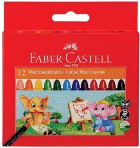 Crayon Colors - 12 Colors - Faber Castel